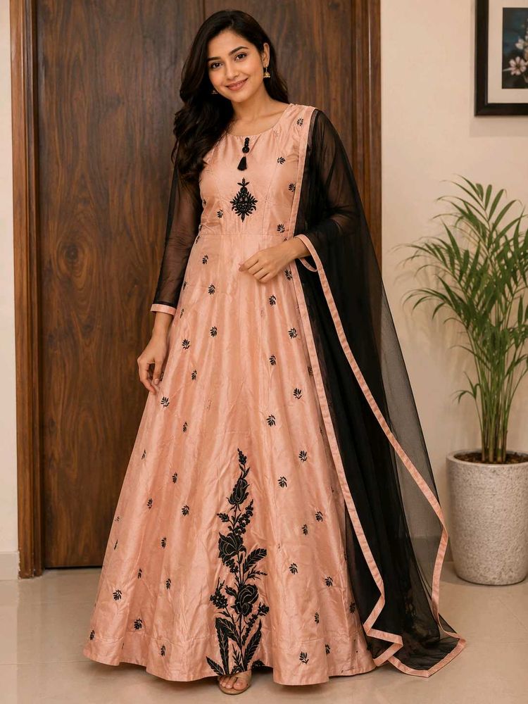party wear long gown