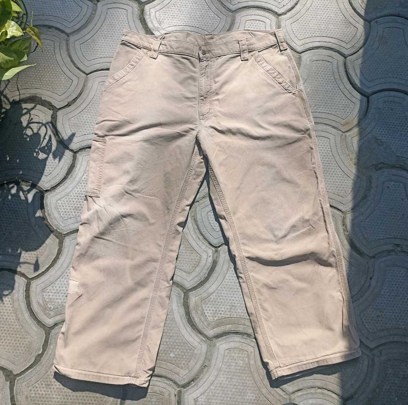 Carhartt Men's Beige carpenter Pants