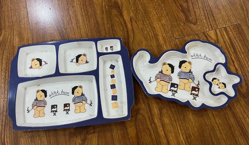 Imported Platex Plates Combo For Kids