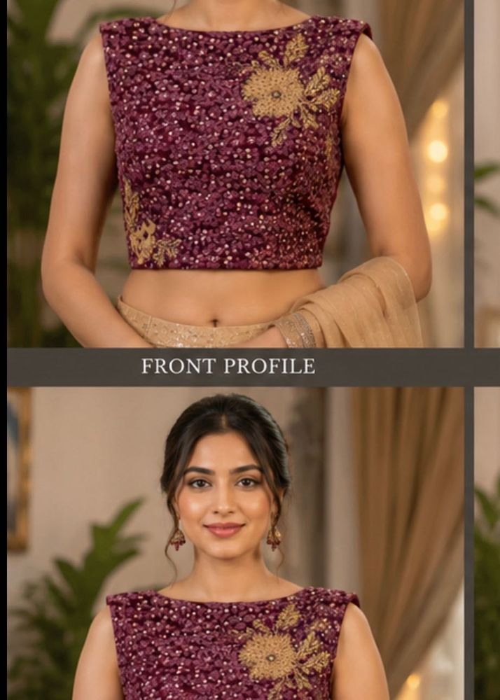 boutique Embellishe embroidered Blouse