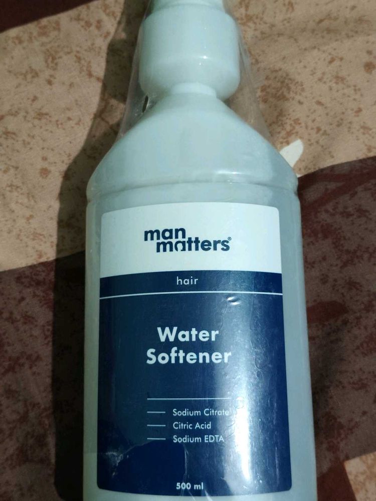 Man Matters Water Softener for Hair