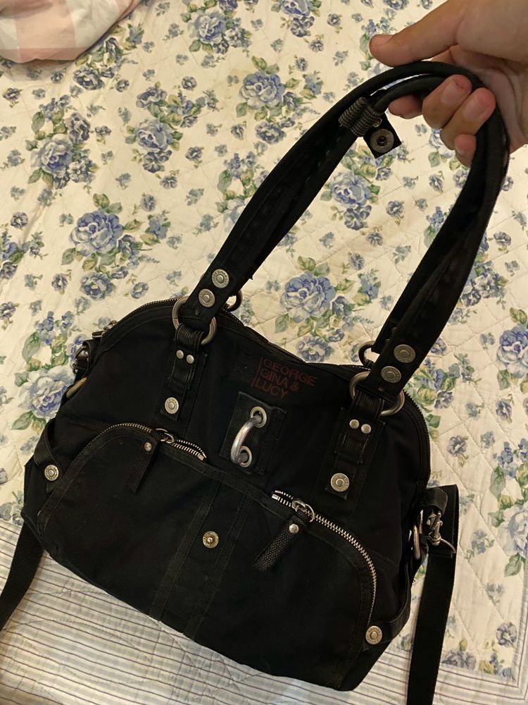 George Gina &amp; Lucy Black Handbag