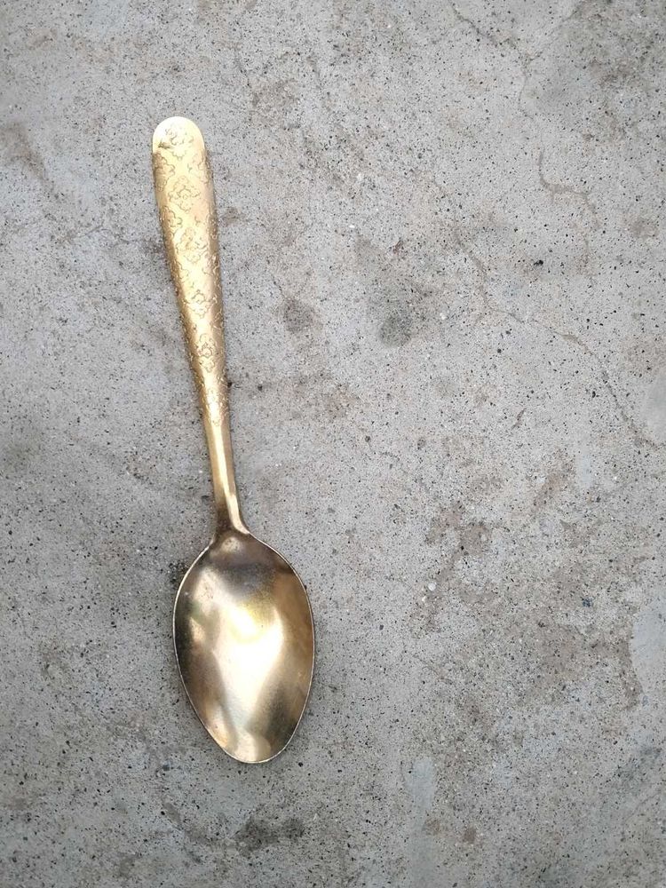 Vintage Engraved Spoon