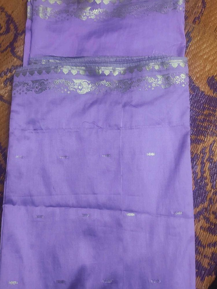 Elegant Lavender Saree
