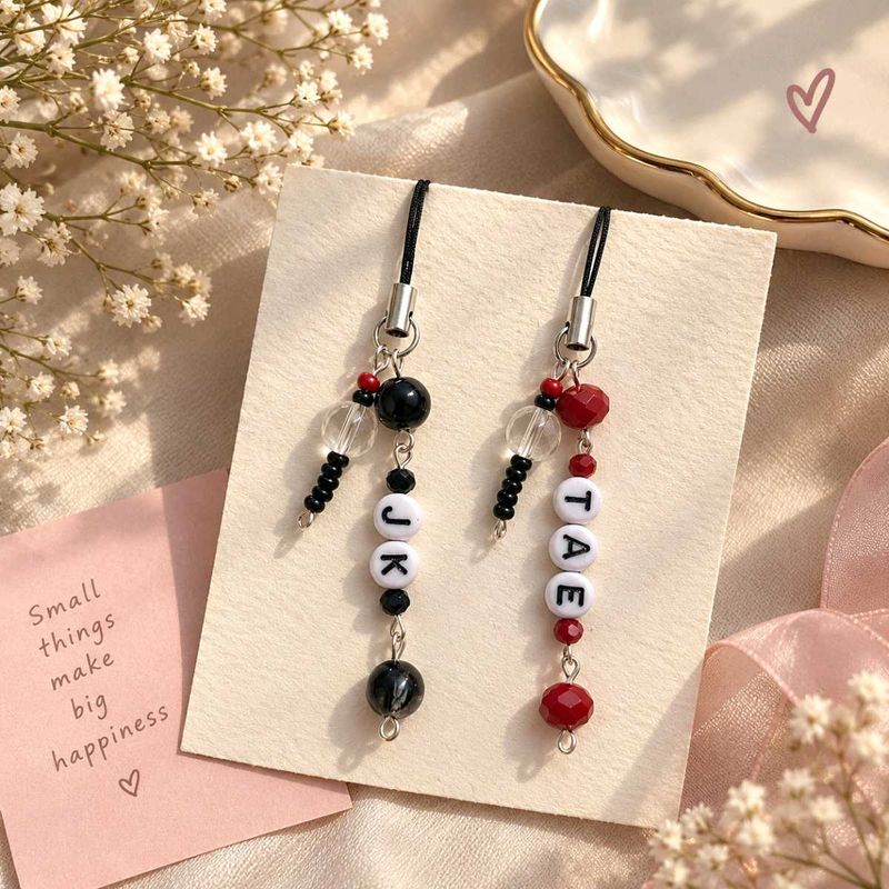 K-Pop Inspired phone Charms Set