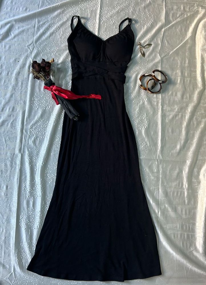 black dress