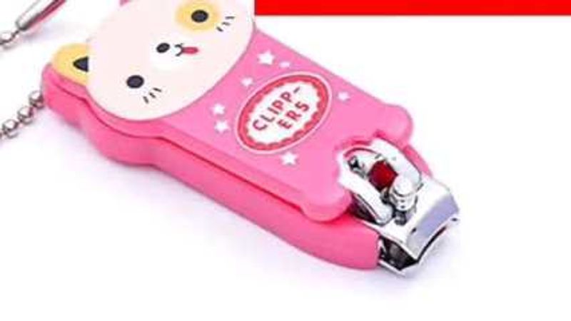 Cute Cat Nail Clippers Keychain