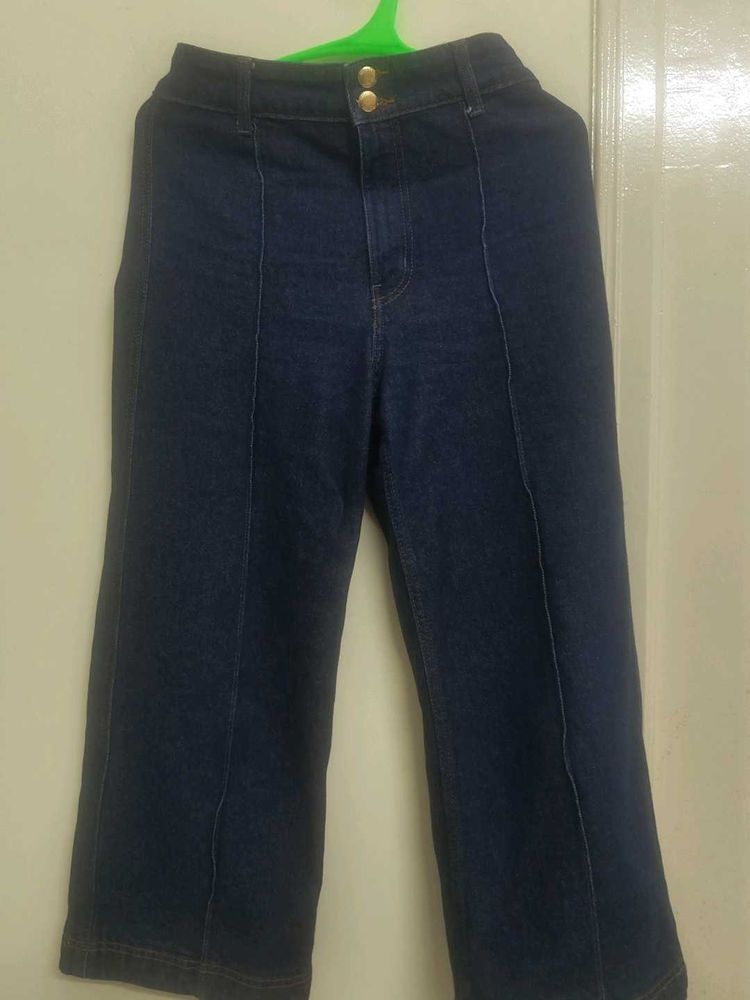 Dark Wash Wide Leg Jeans
