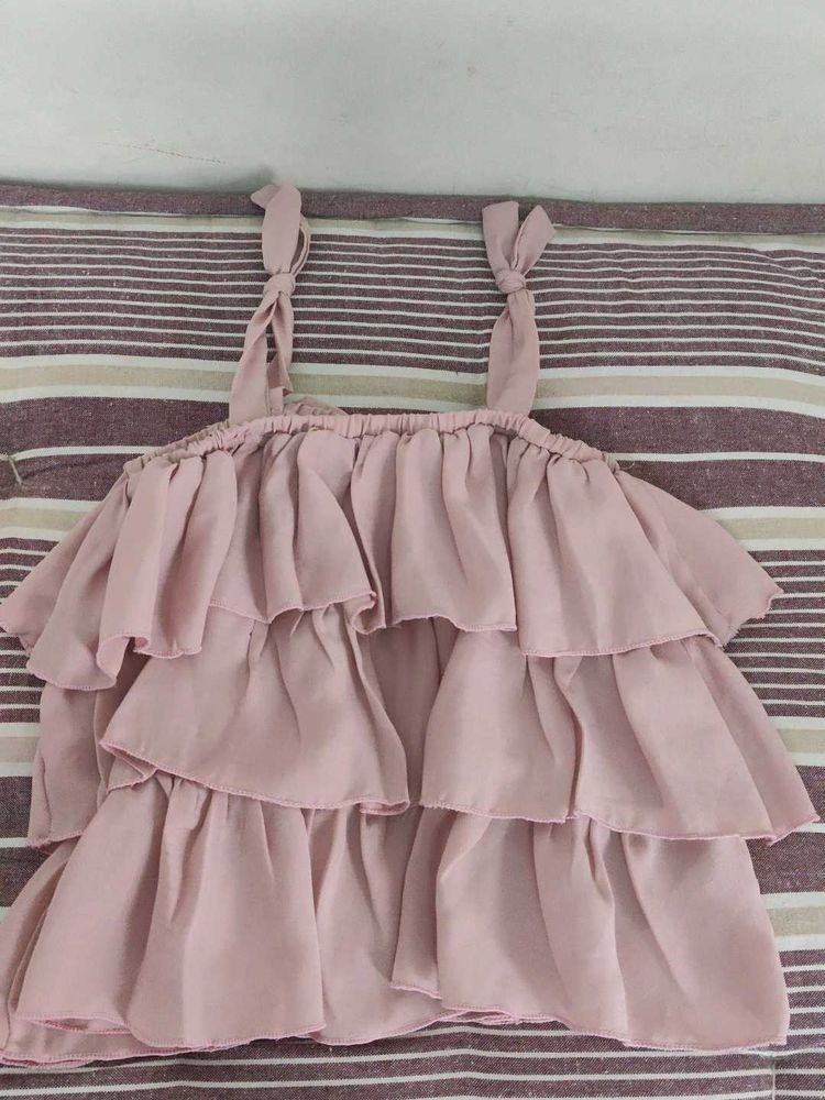 Tiered Ruffle Cami Top