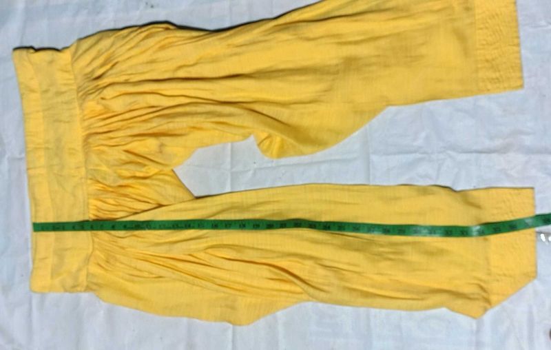 Yellow Patiala Salwar