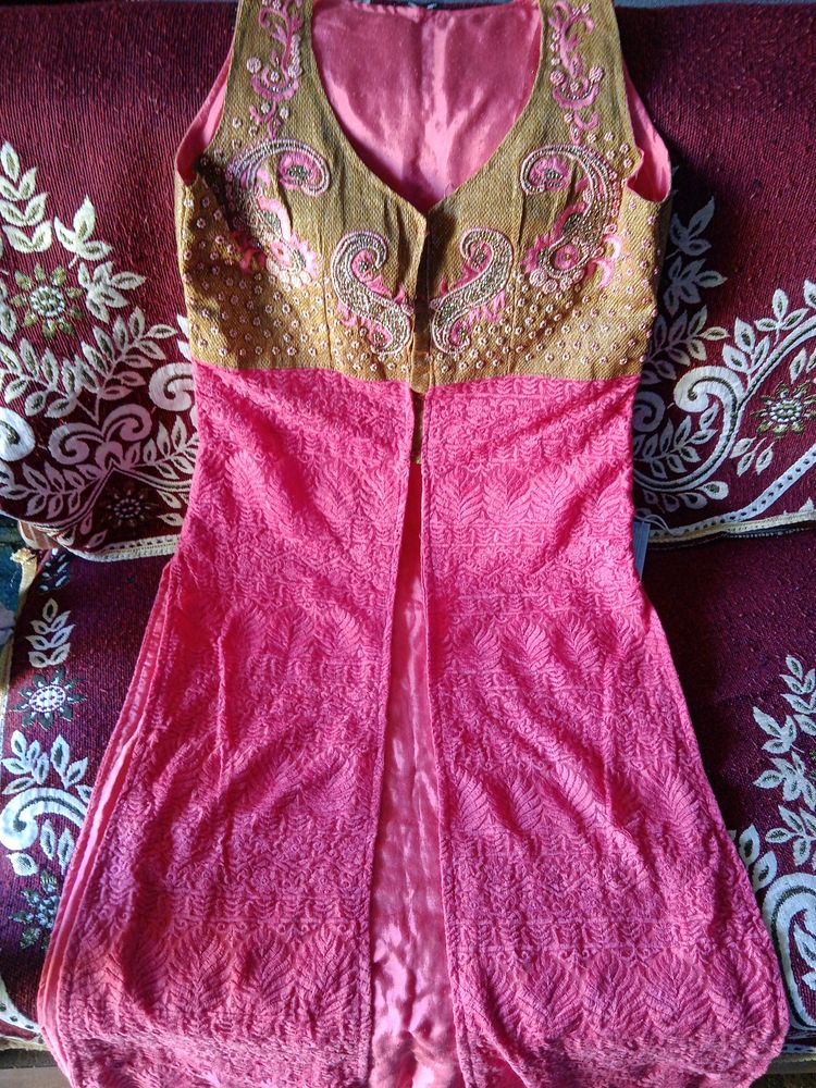 Anarkali Partywear Suit With Dupatta