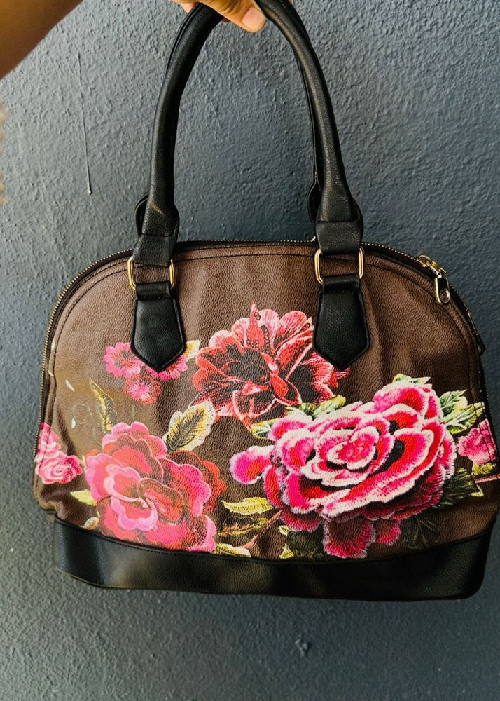 Imported Chic Floral Dome Handbag 👜