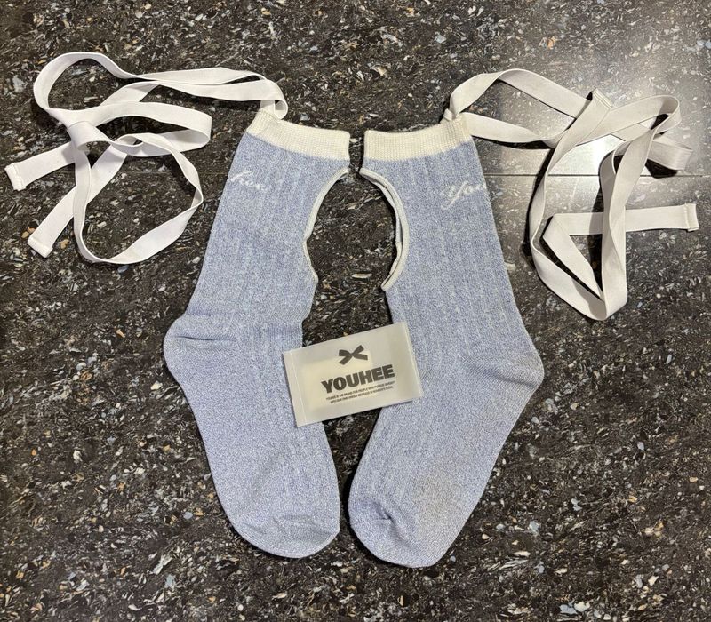 YOUHEE Ballet Socks with Straps