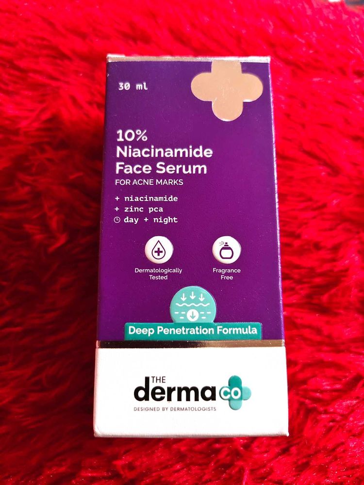 The Derma Co 10% Niacinamide Daily Face Serum with