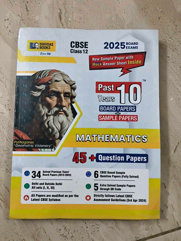 CBSE Class 12 Mathematics Sample Paper