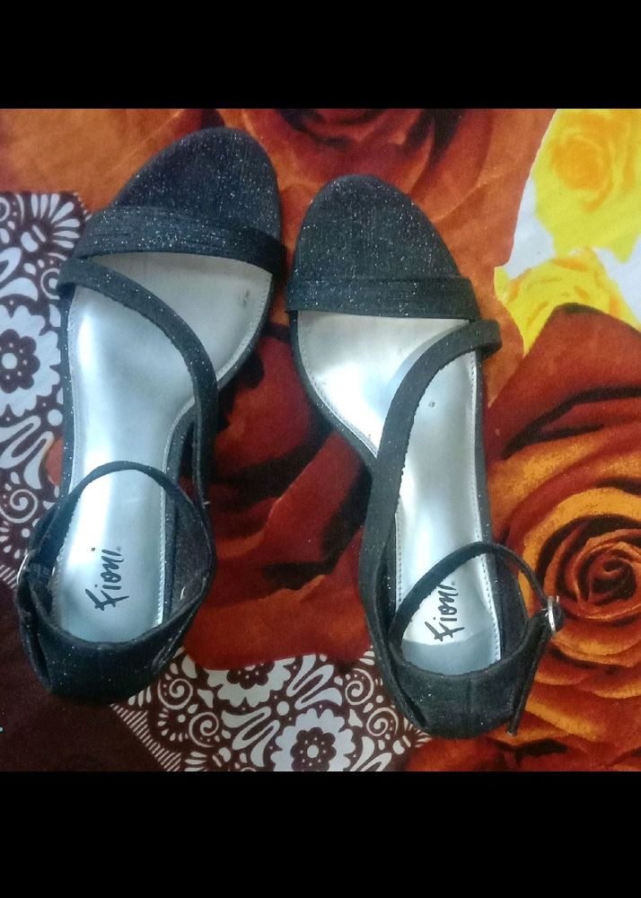 Black Pencil Heels