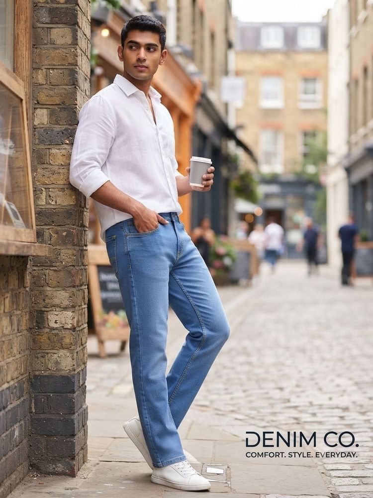 "Classic Blue, Ultimate Cool denim jeans 👖
