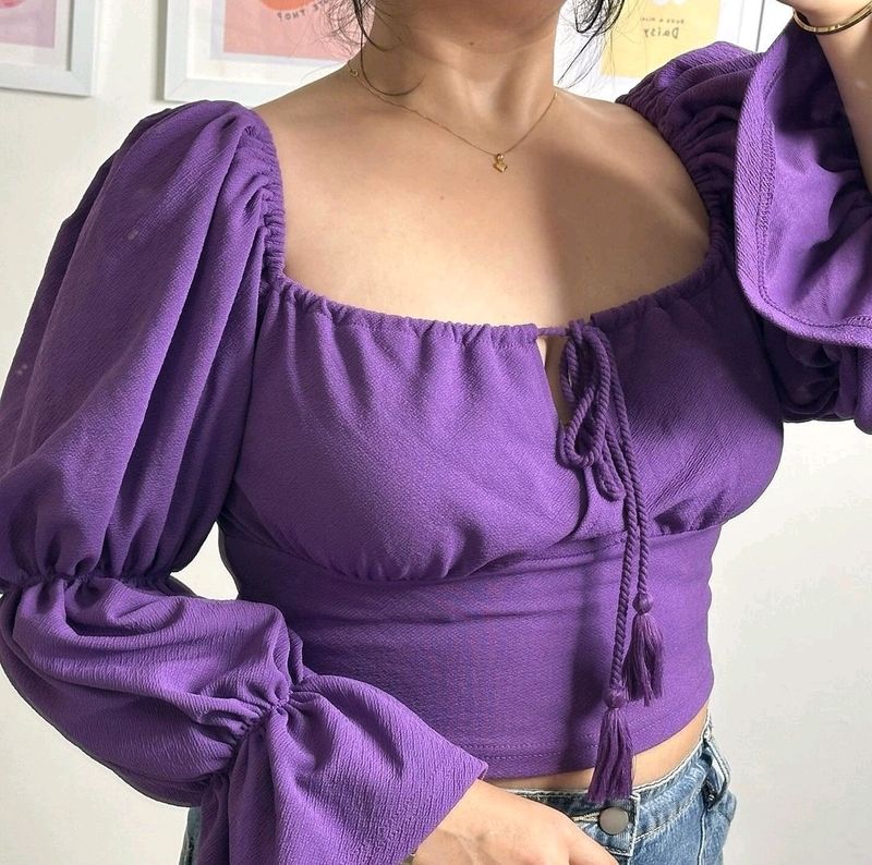 Cottagecore Bardot Milkmaid Trending Top