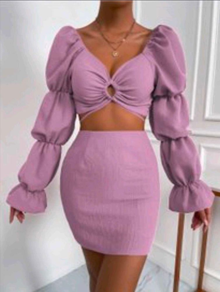 Chic Lavender Co-ord Set