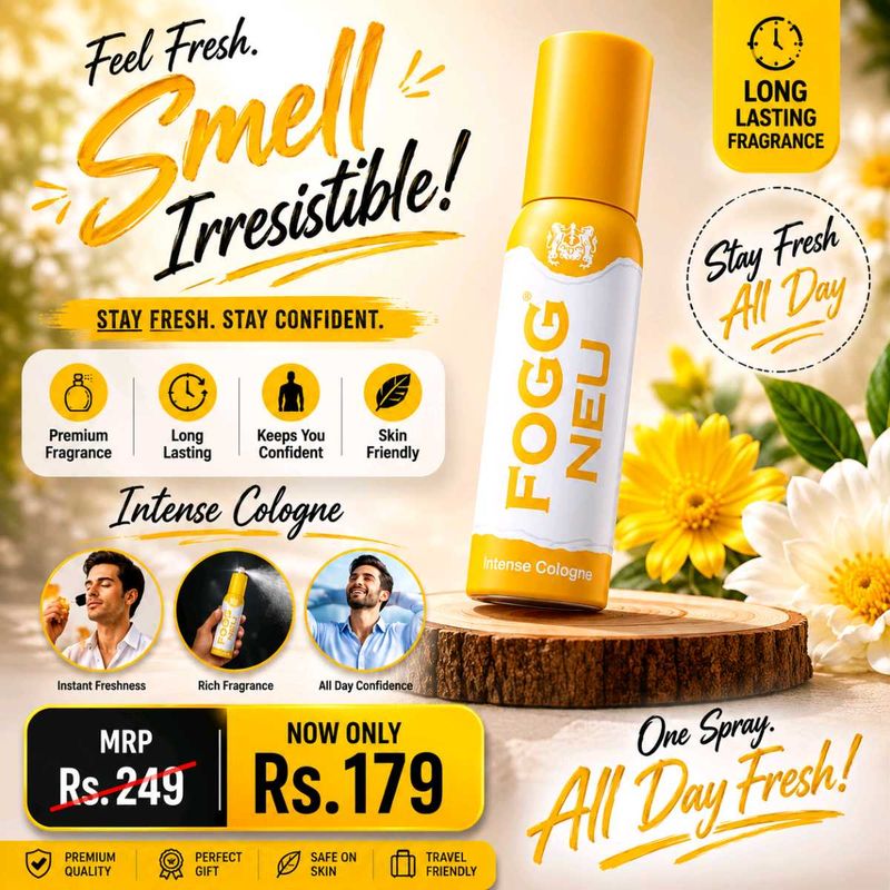 Fogg Neu Intense Cologne Spray
