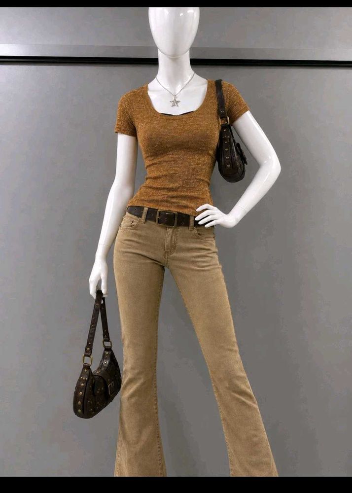 Cozy Knit Top with Built-in Camisole