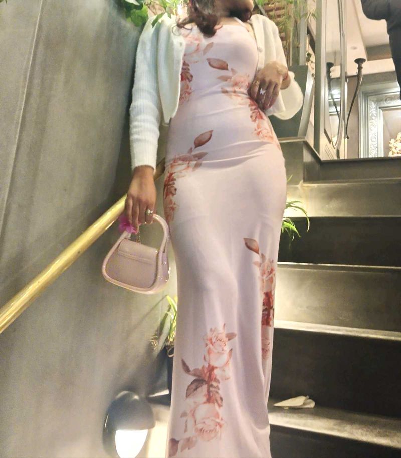 Floral Print Maxi Dress