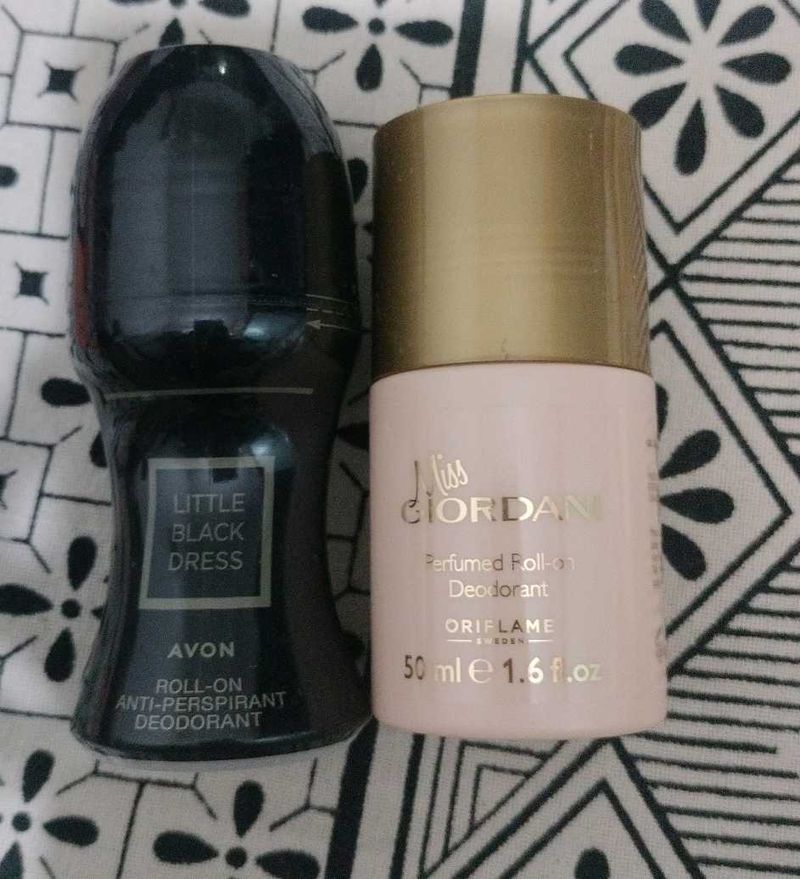 Avon Little Black Dress &amp; Oriflame Deodorant Combo