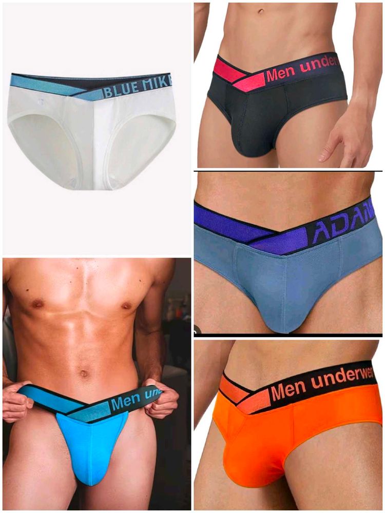 5 piece Expensive Men's Designer Briefs
