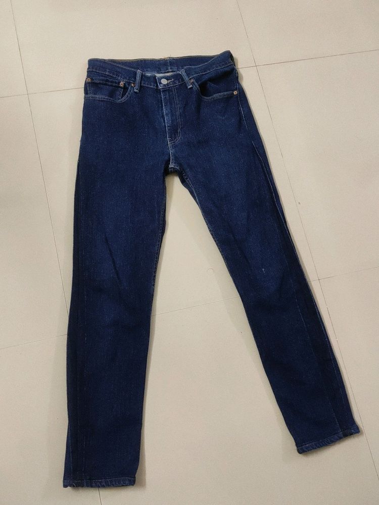 mens jeans dark blue