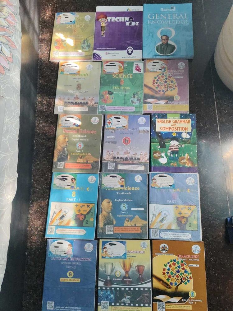 Grade 8 Textbooks - full course part 1 and  2