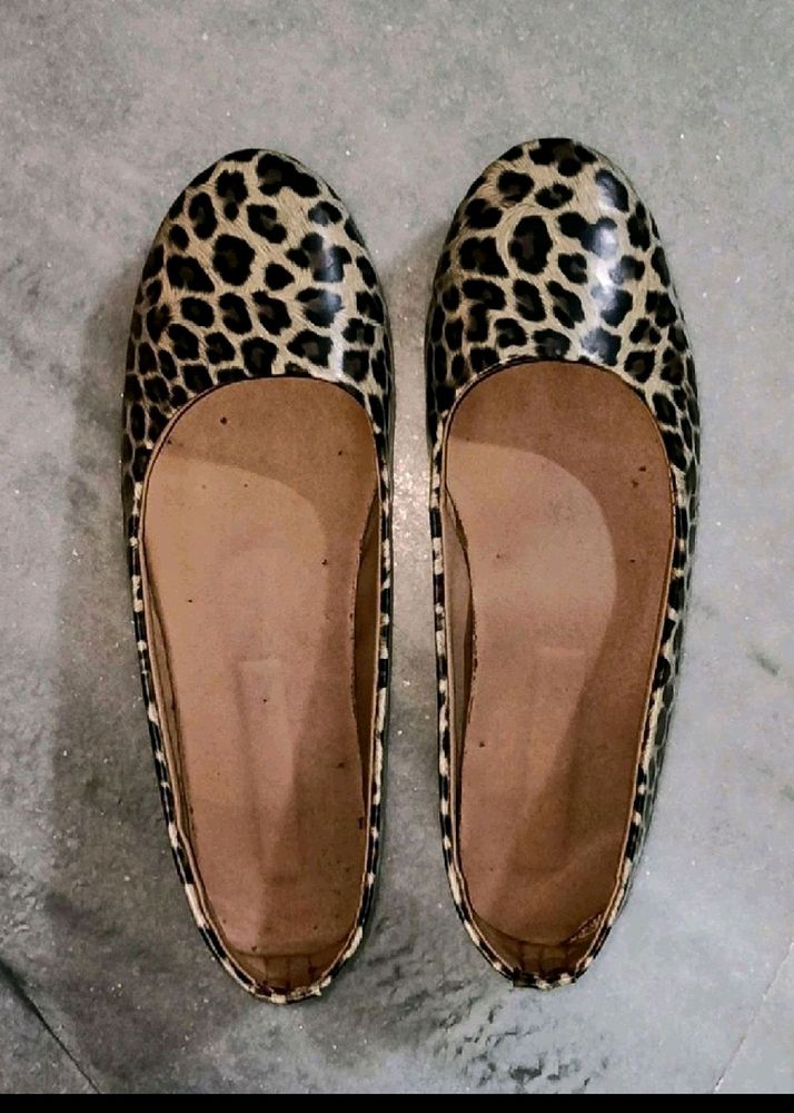 Leopard 🐆 Print Flat Ballerina