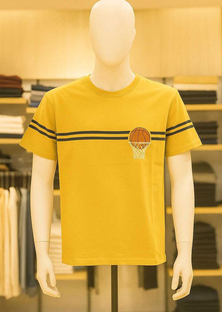 Yellow Graphic T-Shirt