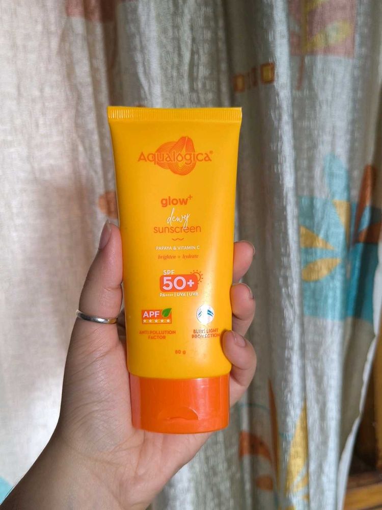 Aqualogica Glow+ Dewy Sunscreen SPF 50+