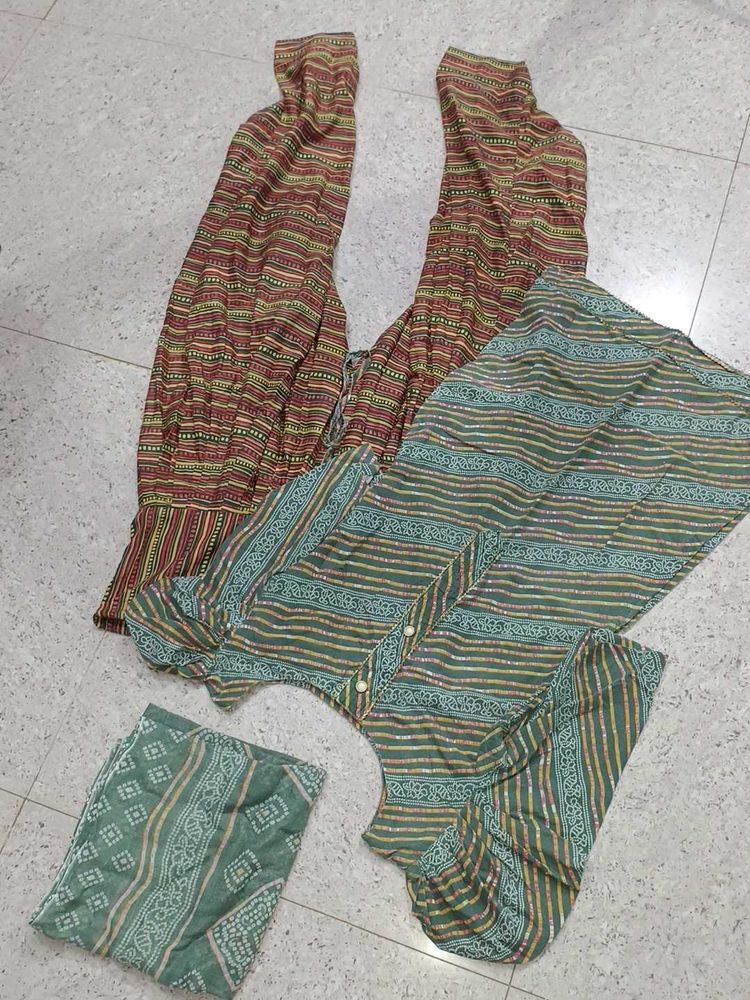Cotton Kurta Set