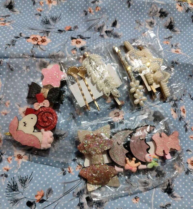 Cute Hair Clip Set