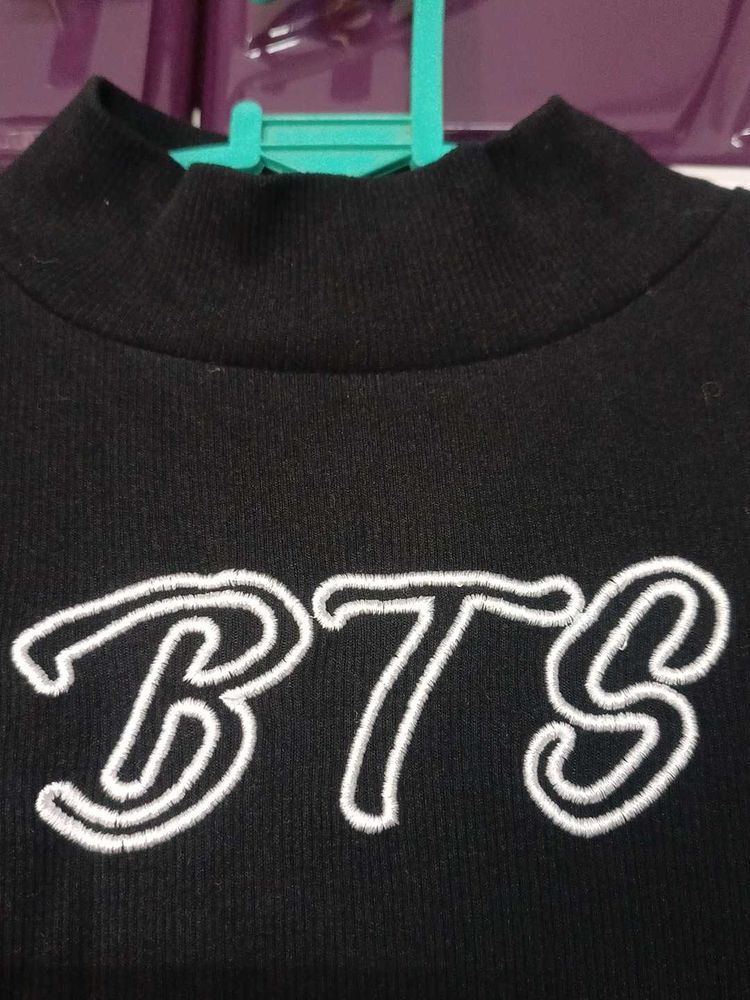 Black BTS Graphic T-Shirt