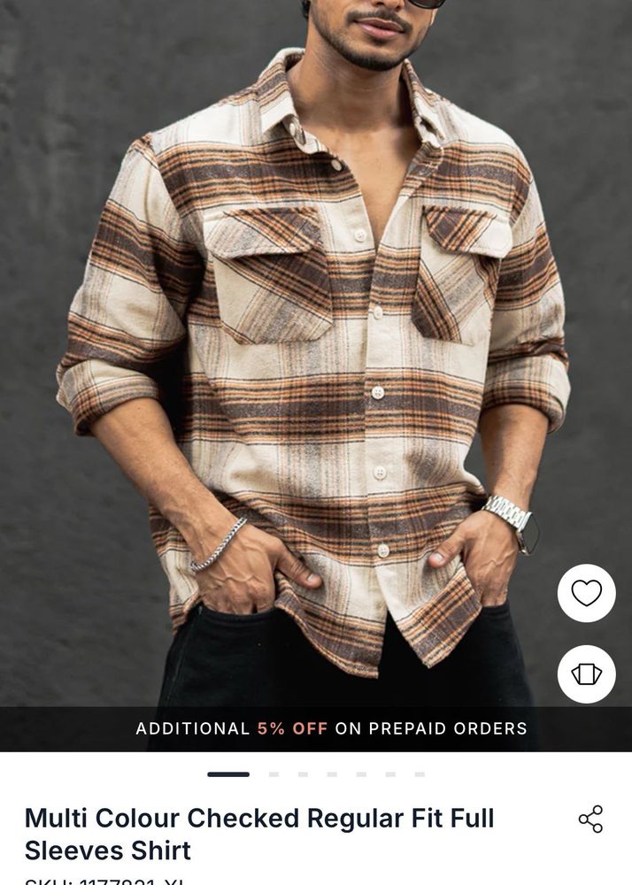 Checked Flannel Shirt