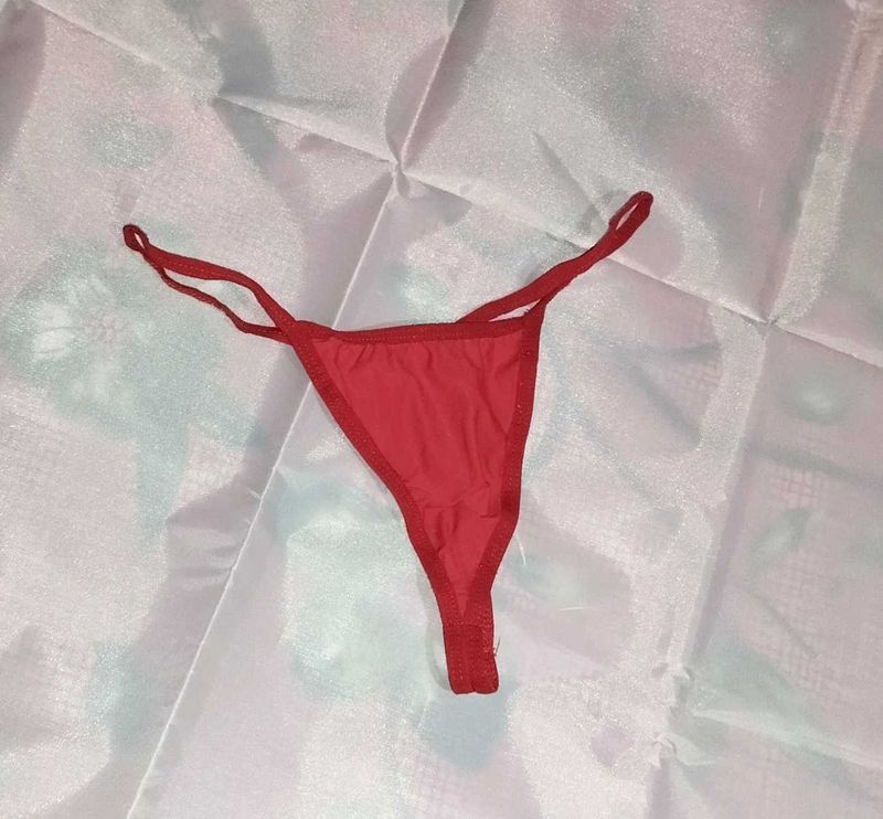 Sparkling Red G-String Panty