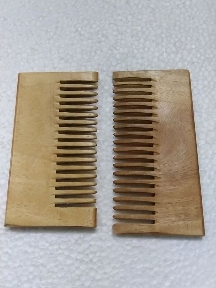 Wooden Neem Shampoo Comb..