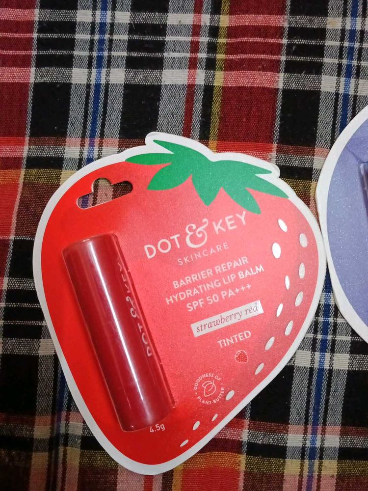 Each ( 150 ) Dot &amp; Key Strawberry Red Tinted Lip B