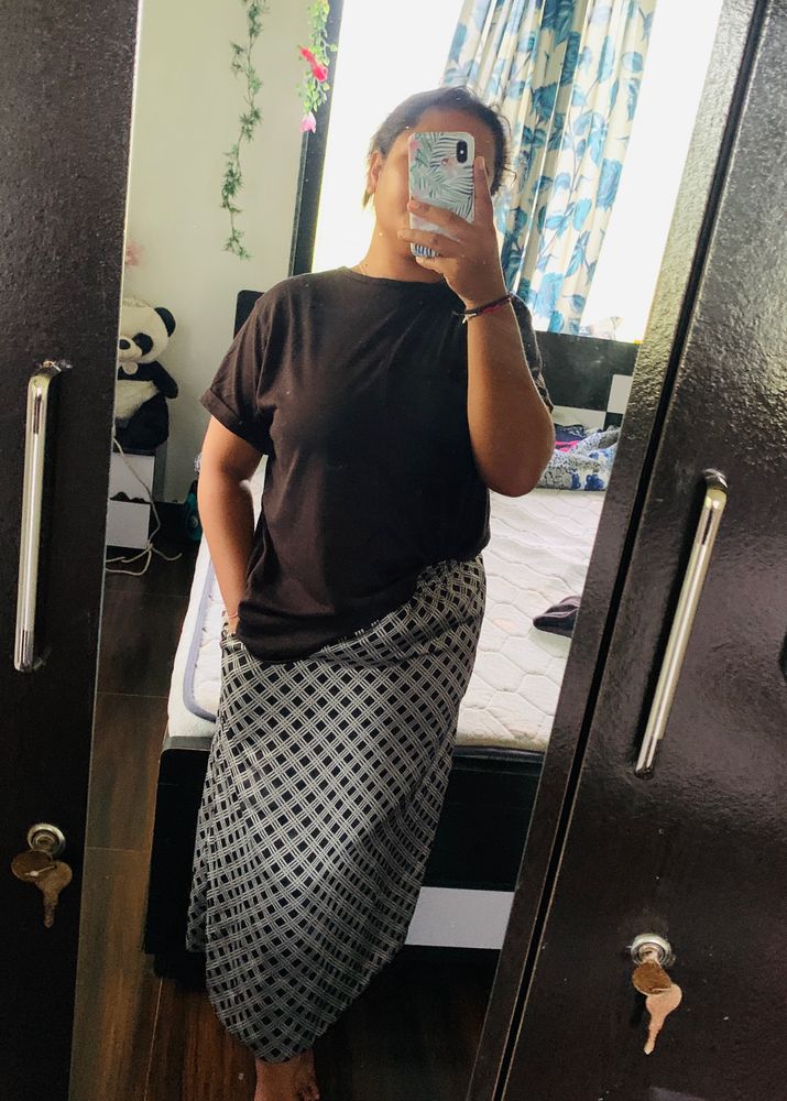 H&amp;m Classy Black Pocket Skirt🖤