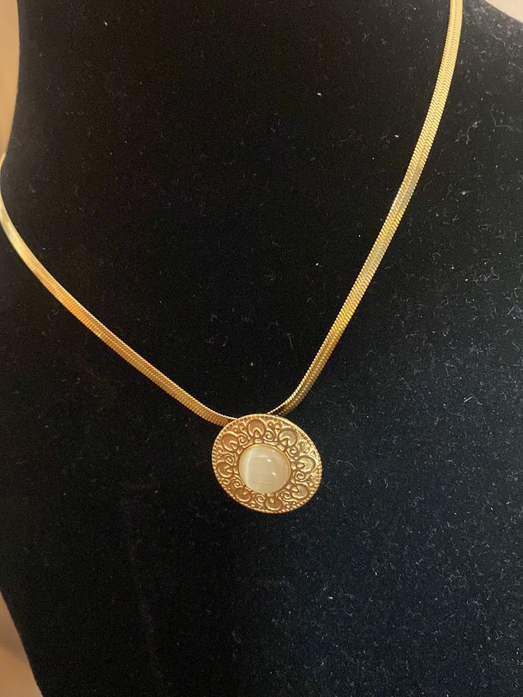 INDOWESTERN PENDANT ANTITARNISH SNAKE CHAIN