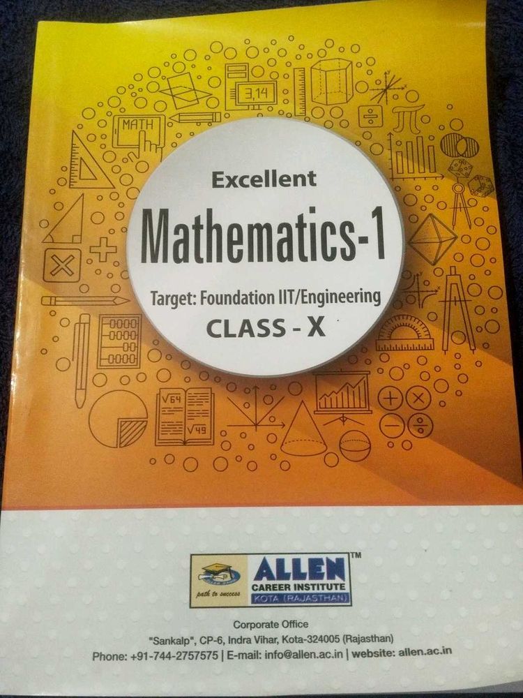 Excellent Mathematics-1 for Class X