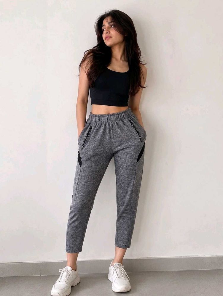 Comfortable Grey Jogger Pants