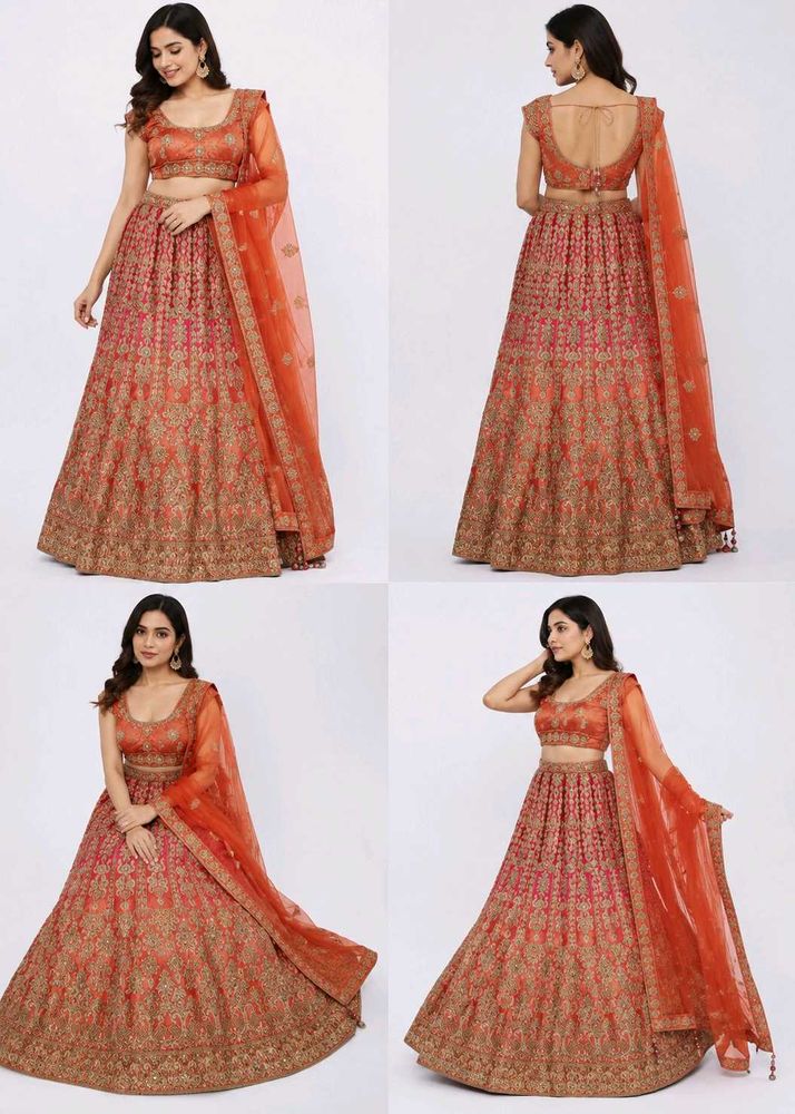 Embroidered Lehenga Choli Set