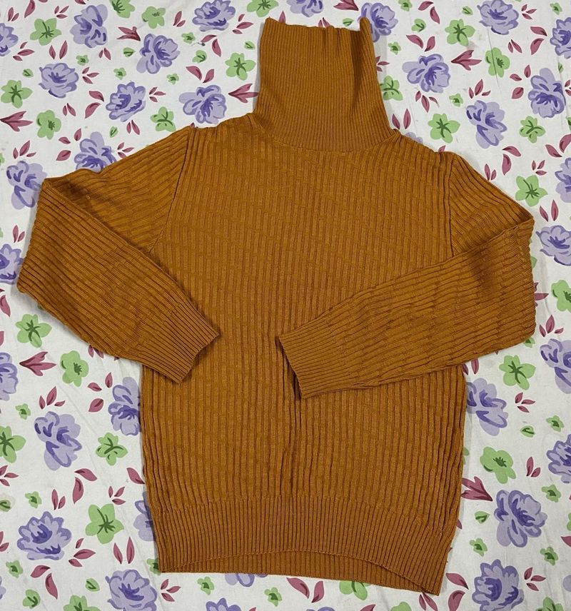 Cozy Ribbed Turtleneck Sweater