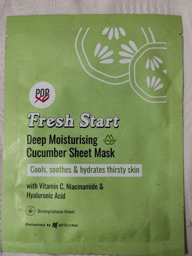 Myglamm Popxo Fresh Start Sheet Mask