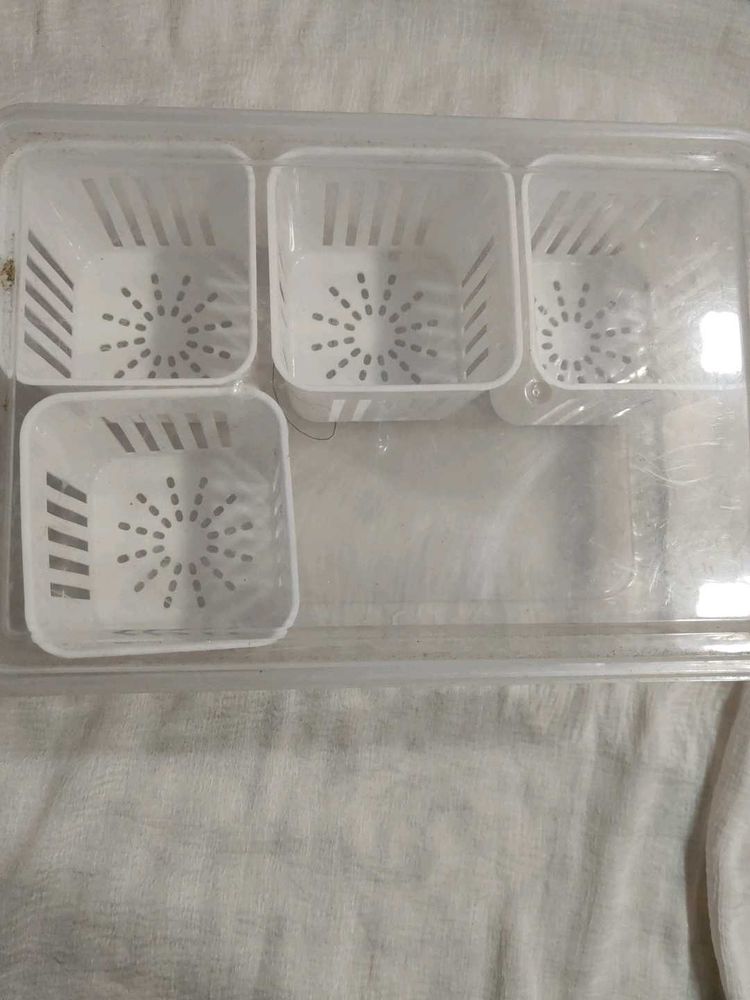 Modular Storage Containers with Drains