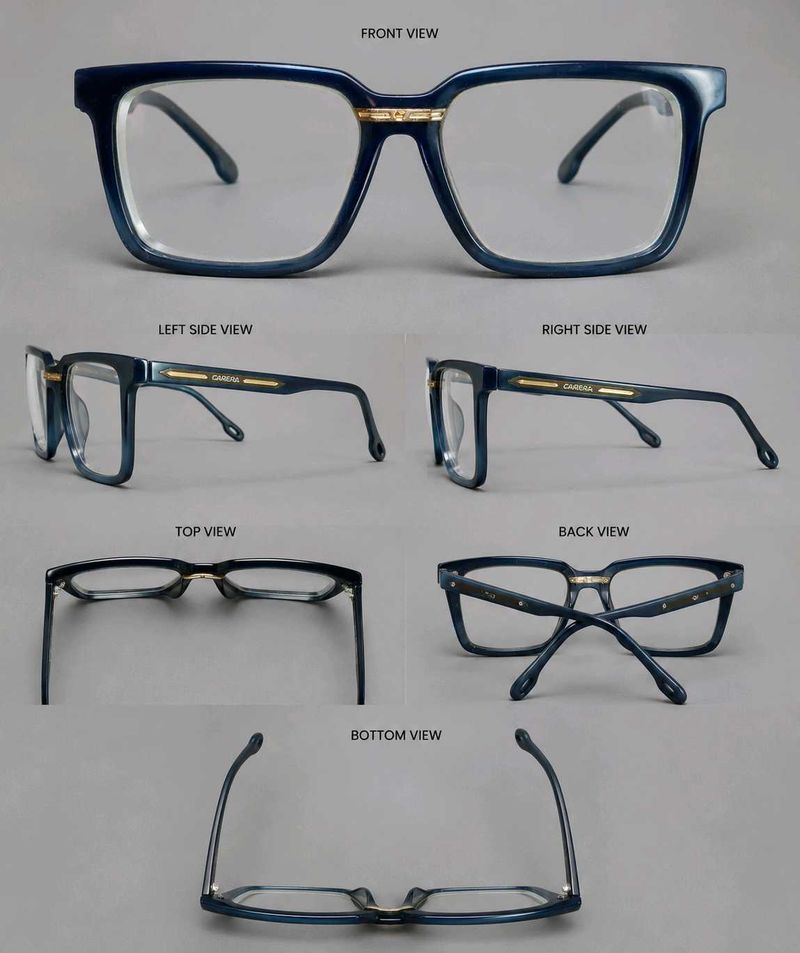 ORIGINAL Carrera Rectangular Eyeglasses Frame