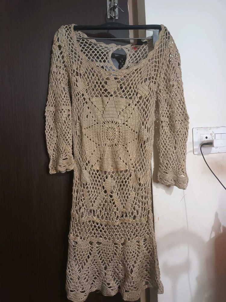 Boho Crochet Dress